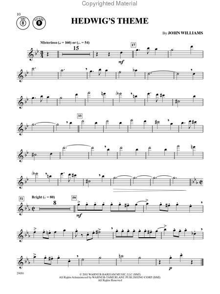 harry potter theme song flute sheet music free